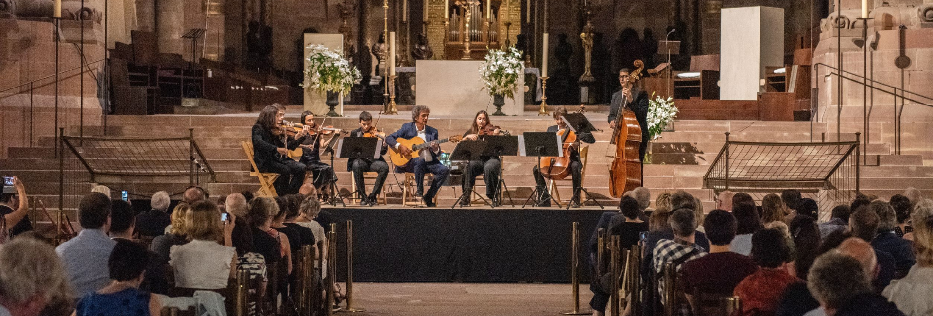 Fellépés a strasbourgi katedrálisban